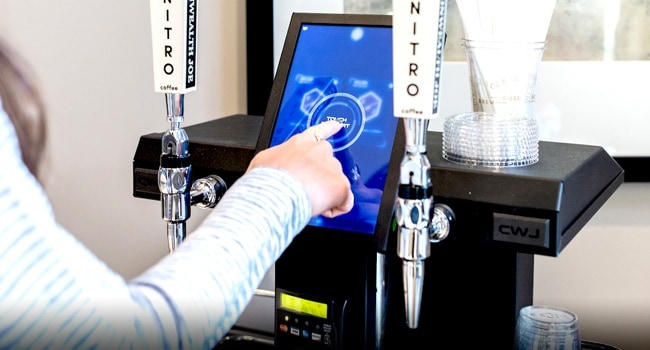 This Cold Brew Coffee Machine Holds 12 Cups of Nitro