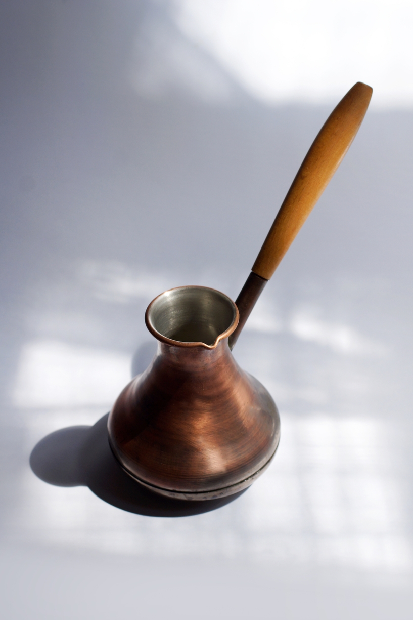 Making Turkish Coffee with a Turkish Barista Champion