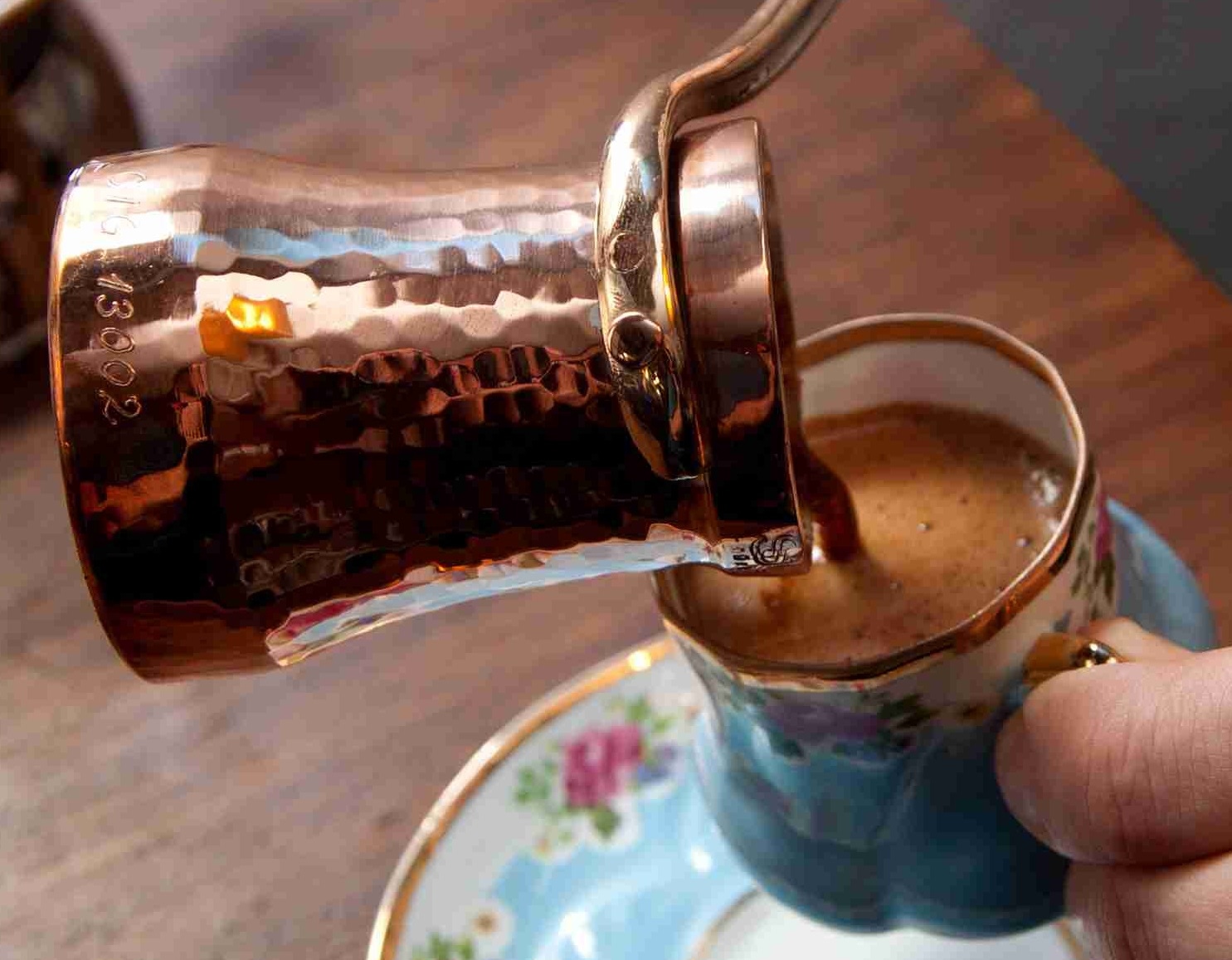 Making Turkish Coffee with a Turkish Barista Champion