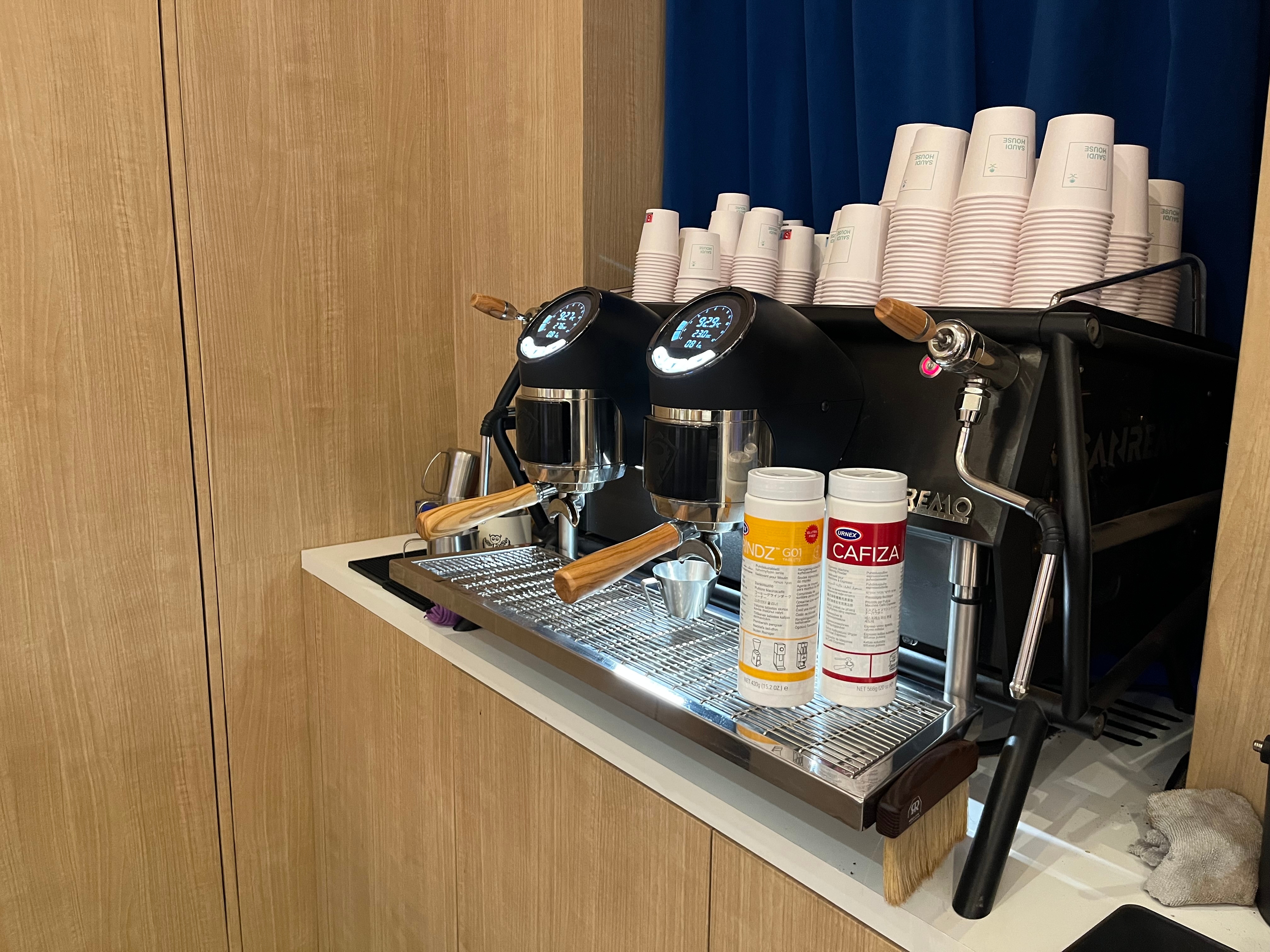 Serving Coffee at the World Economic Forum